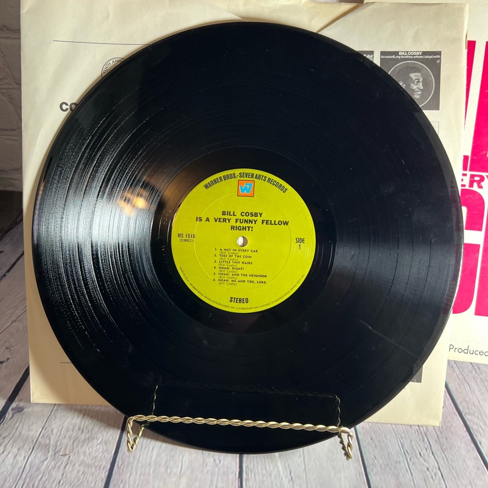 Bill Cosby - Is A Very Funny Fellow Right! Vinyl Album. - Picture 7 of 9